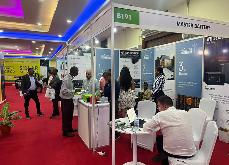 Master Battery participates in the Power & Energy Tanzania 2025 Fair and promotes its internationalisation with the launch of its Delegation in this region of the African continent